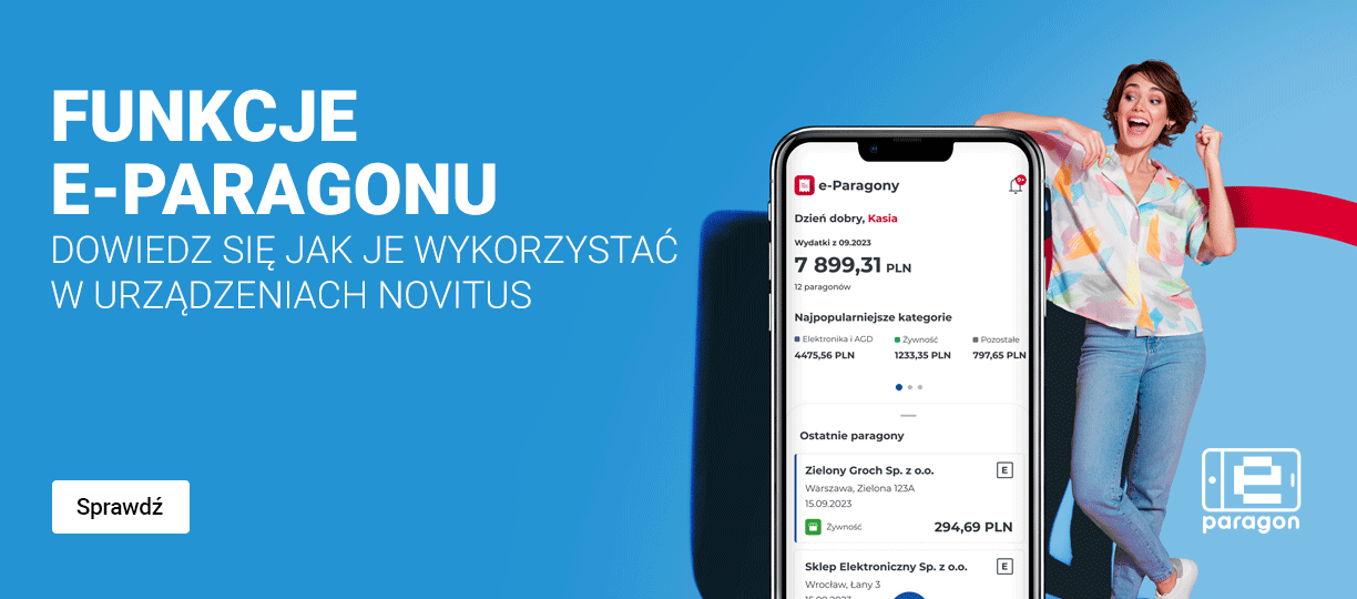 E-paragony w urządzeniach Novitus – poradnik użytkownika