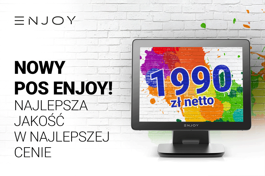 Nowość w ofercie! POS ENJOY, czyli najwyższa jakość za niską cenę 