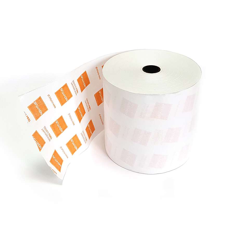 Rolka papieru termicznego z nadrukiem 80mm/100m