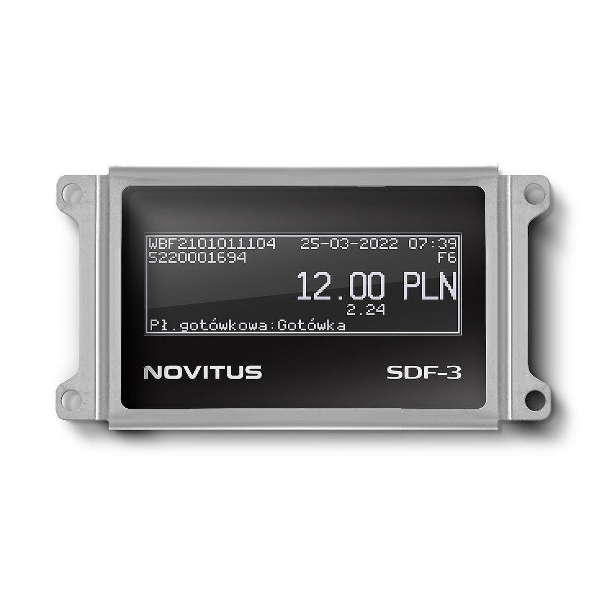 Osłona metalowa na wyświetlacz SDF-3