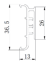 Dahua ESL Listwa półkowa BR01