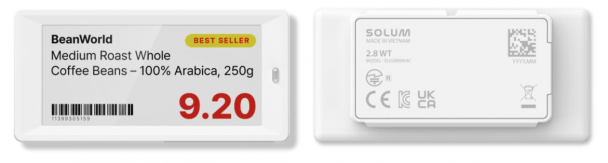 SoluM Newton Core+ 2.8” EL028R8W4C