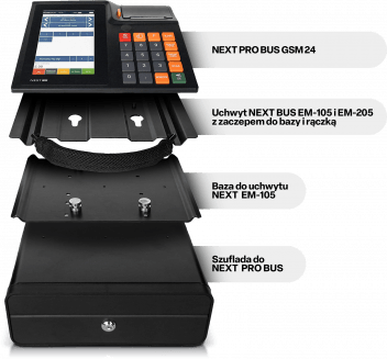 NEXT PRO ONLINE wersja BUS GSM24
