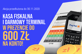 Akcja „Kasa za terminale” przedłużona do 30 listopada 2020r. 