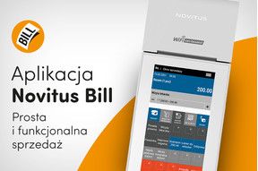 Poznaj naszą aplikację do sprzedaży - Novitus BILL 