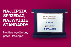 Marka Novitus z prestiżowym wyróżnieniem od Datalogic